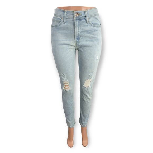 BDG Urban Outfitters Men's Skinny Stretch Distressed Jeans‎ 32x 30 Light Wash - Picture 3 of 7